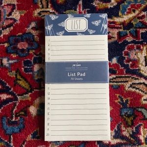New Rae Dunn limited edition list memo pad